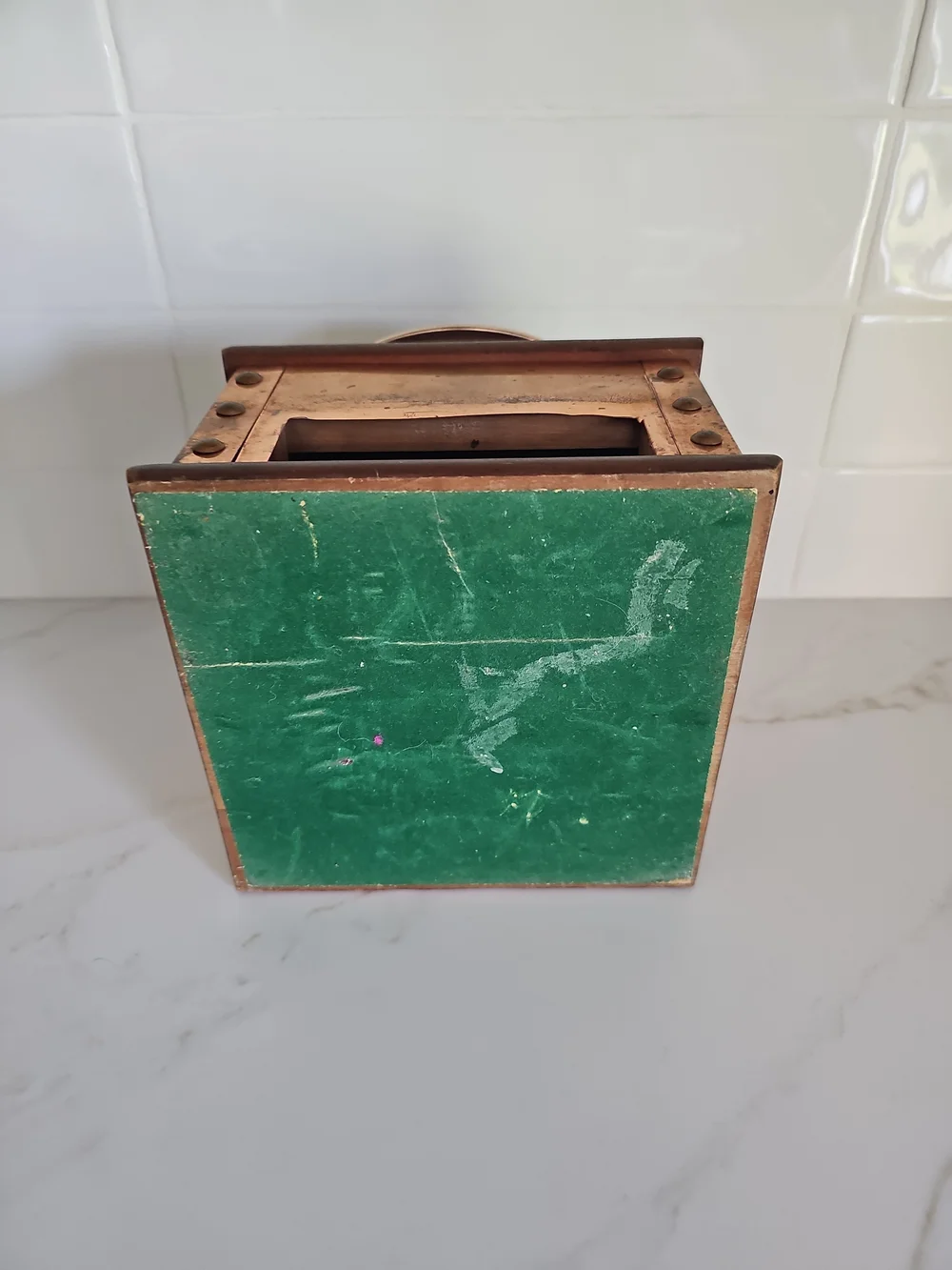 Vintage Gail Craft Coffee Grinder Mill – Rustic Farmhouse Decor (Missing Drawer)